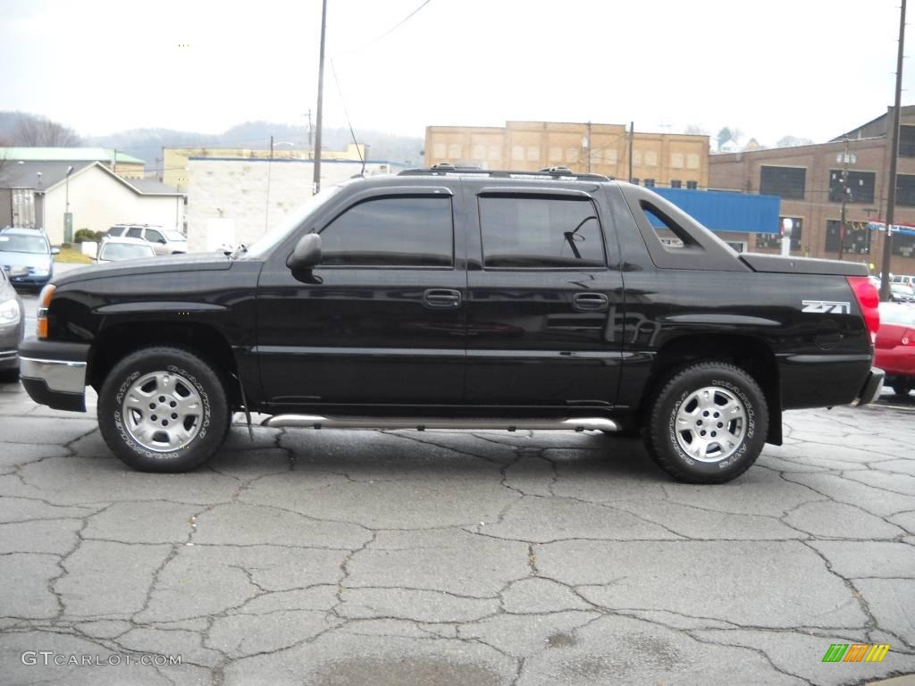 2004 Black Chevrolet Avalanche 1500 Z71 4x4 21996835 Photo 5