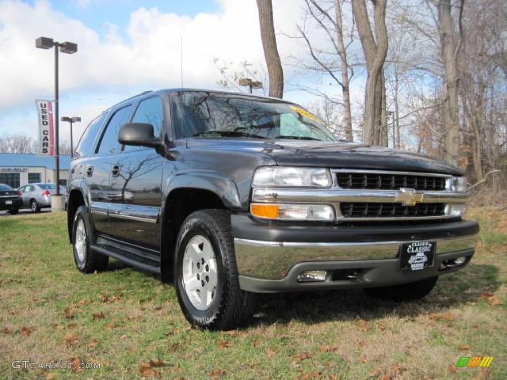 2004 Tahoe LT 4x4 - Dark Gray Metallic / Gray/Dark Charcoal photo #3