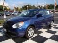 2008 Dark Sapphire Blue Hyundai Accent GLS Sedan  photo #3