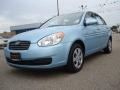 2008 Ice Blue Hyundai Accent GLS Sedan  photo #1