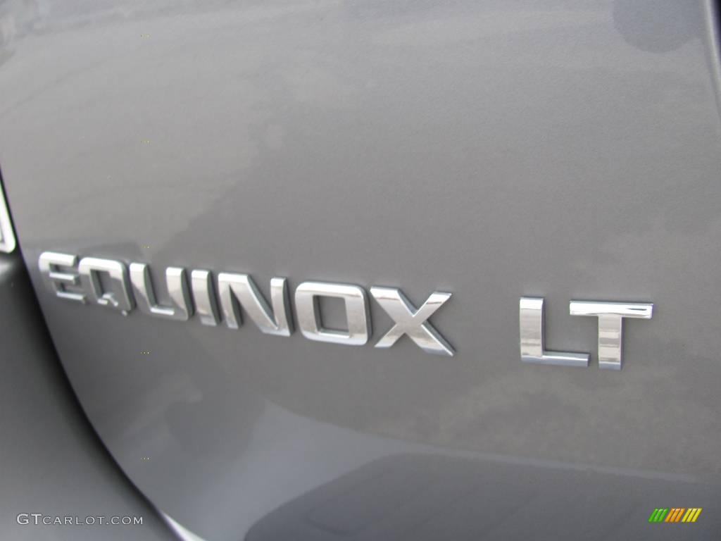 2006 Equinox LT AWD - Dark Silver Metallic / Light Gray photo #5