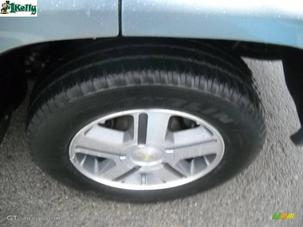 2006 TrailBlazer LS 4x4 - Silver Blue Metallic / Light Gray photo #14