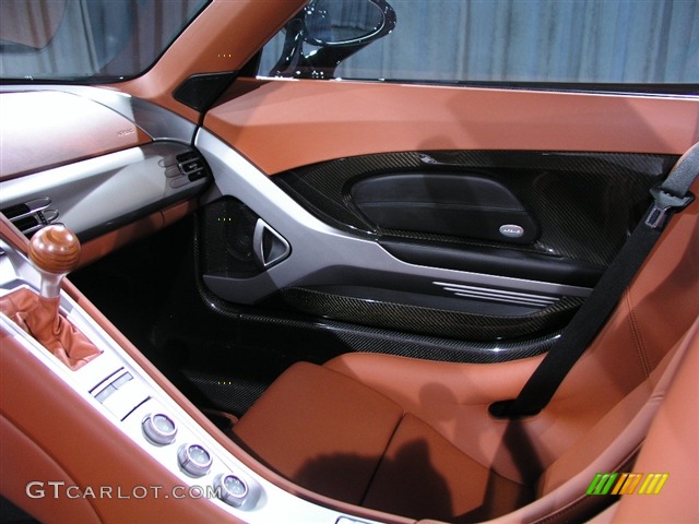 2005 Porsche Carrera GT Standard Carrera GT Model Terracotta Door Panel Photo #220937