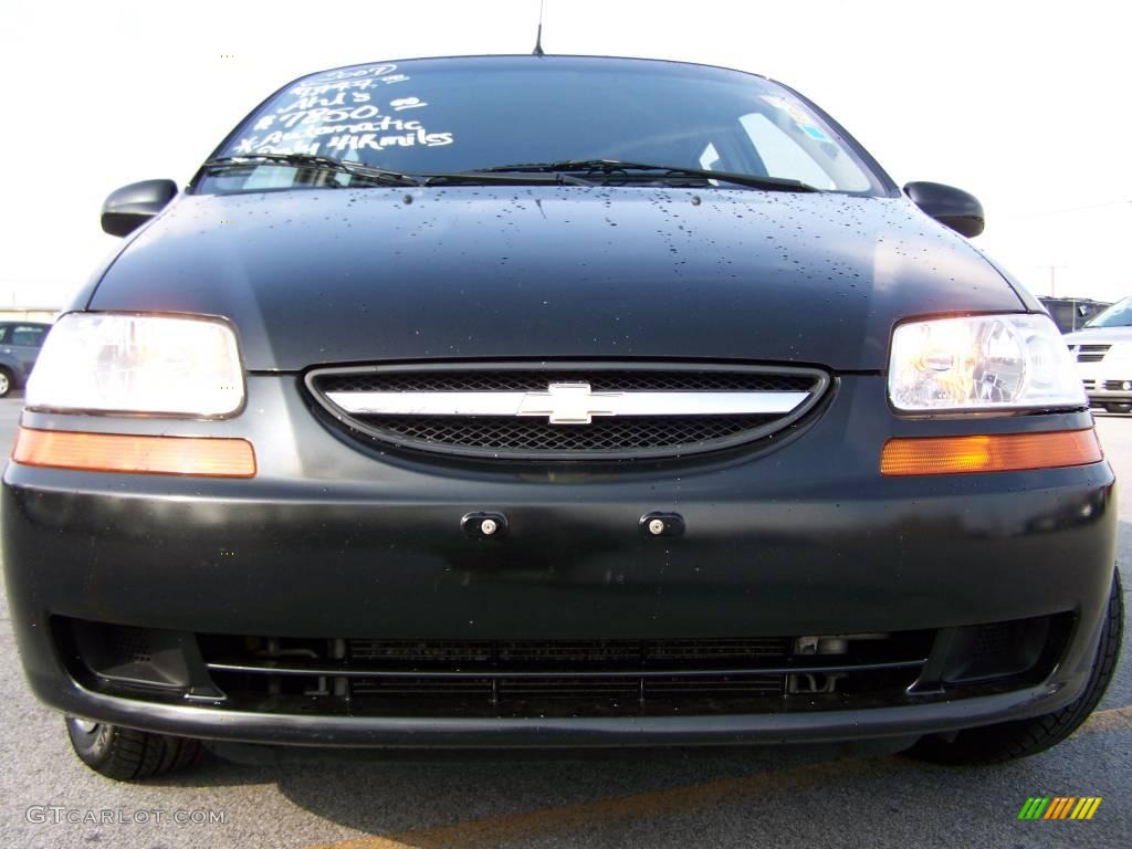 2007 Aveo 5 LS Hatchback - Black / Charcoal Black photo #3