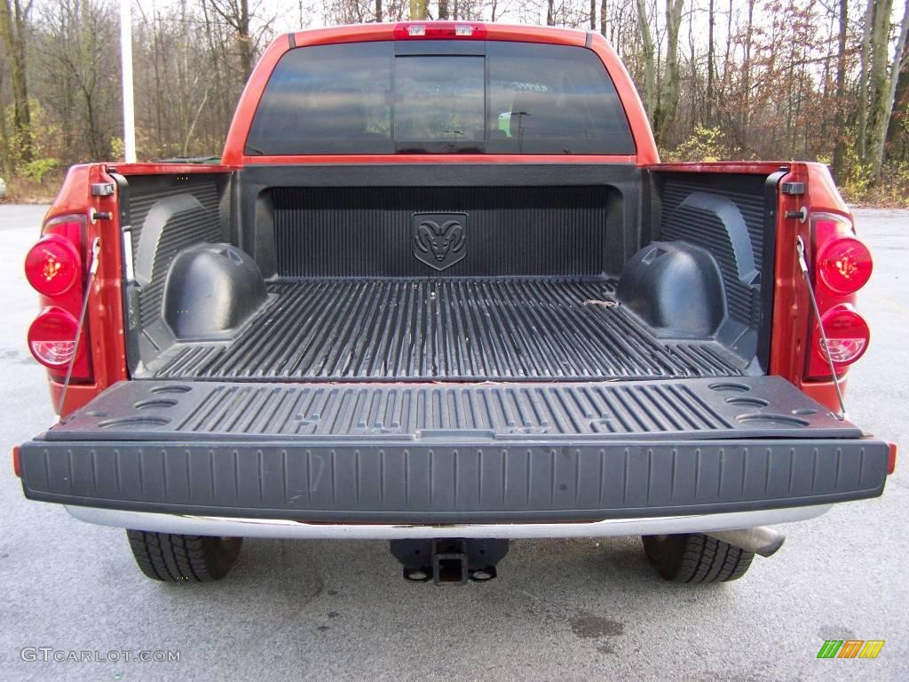 2007 Ram 1500 Big Horn Edition Quad Cab 4x4 - Sunburst Orange Pearl / Medium Slate Gray photo #8