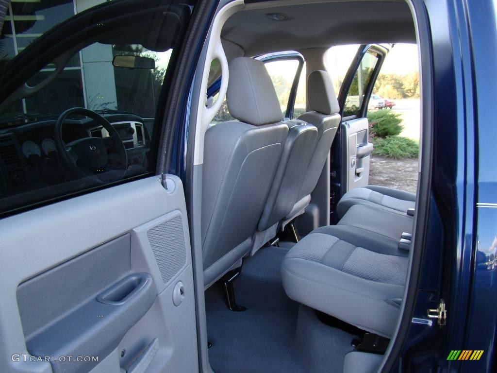 2007 Ram 1500 SLT Quad Cab - Patriot Blue Pearl / Medium Slate Gray photo #12