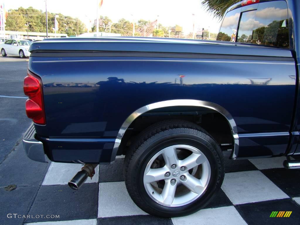 2007 Ram 1500 SLT Quad Cab - Patriot Blue Pearl / Medium Slate Gray photo #29