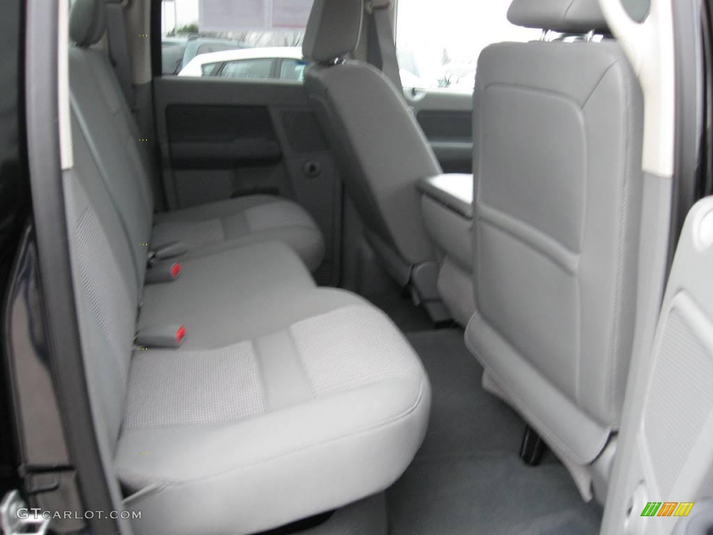 2007 Ram 1500 Big Horn Edition Quad Cab 4x4 - Brilliant Black Crystal Pearl / Medium Slate Gray photo #22