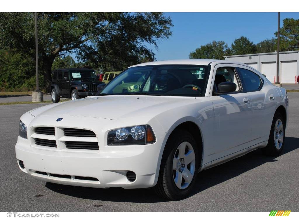 2008 Charger SE - Stone White / Dark Slate Gray photo #1