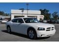 2008 Stone White Dodge Charger SE  photo #7