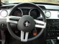 Dark Charcoal 2006 Ford Mustang GT Premium Coupe Steering Wheel