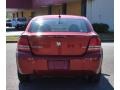 2008 Inferno Red Crystal Pearl Dodge Avenger SXT  photo #4