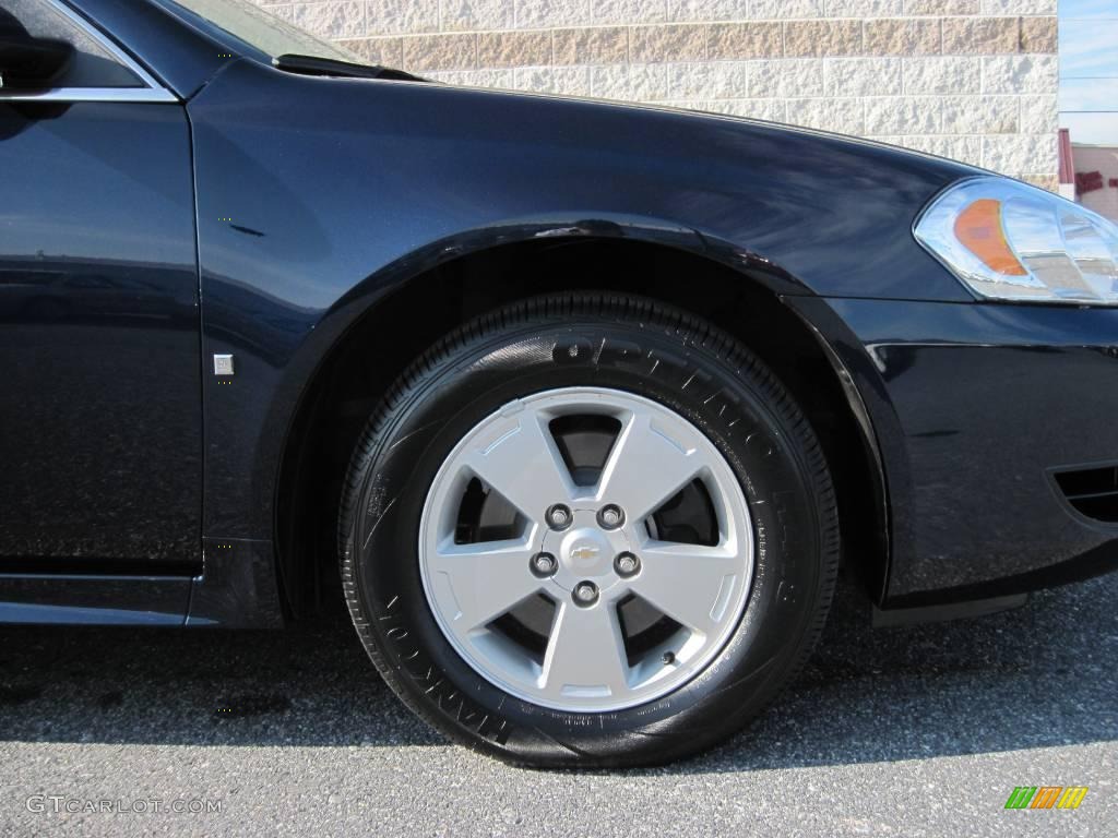 2009 Impala LT - Imperial Blue Metallic / Ebony photo #4