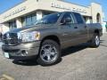 2008 Light Khaki Metallic Dodge Ram 1500 Big Horn Edition Quad Cab  photo #2