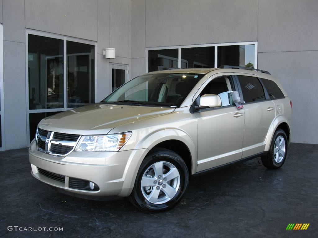 2010 Journey SXT - White Gold / Dark Slate Gray photo #1