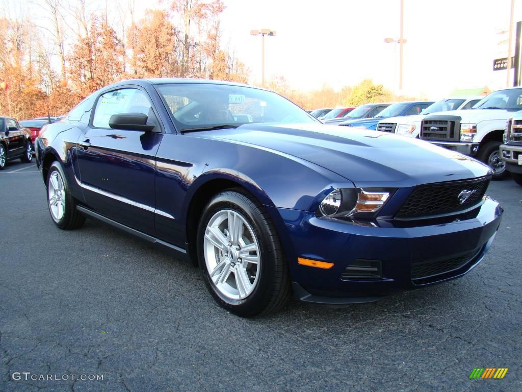 2010 Mustang V6 Coupe - Kona Blue Metallic / Stone photo #1