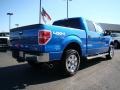 2010 Blue Flame Metallic Ford F150 XLT SuperCrew 4x4  photo #3