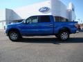 2010 Blue Flame Metallic Ford F150 XLT SuperCrew 4x4  photo #6