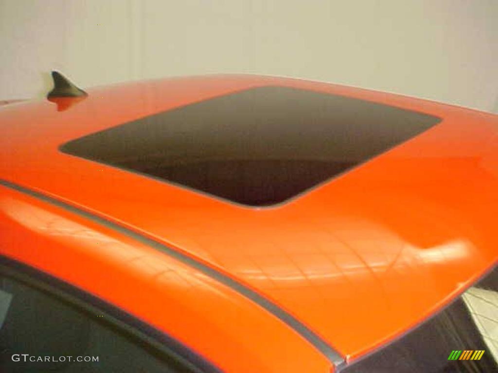 2010 Camaro LT Coupe - Inferno Orange Metallic / Black photo #6