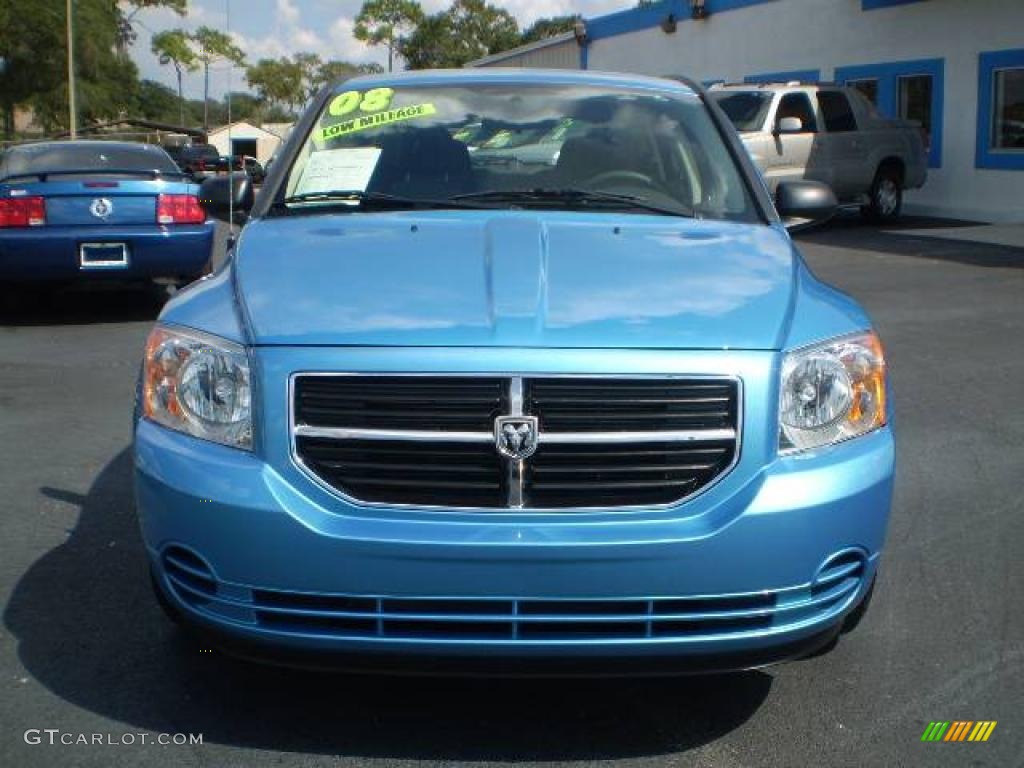 2008 Caliber SXT - Surf Blue Pearl / Dark Slate Gray photo #2