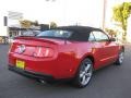2010 Torch Red Ford Mustang GT Premium Convertible  photo #3