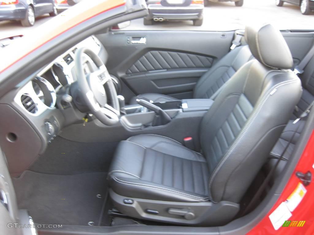 2010 Mustang GT Premium Convertible - Torch Red / Charcoal Black photo #30