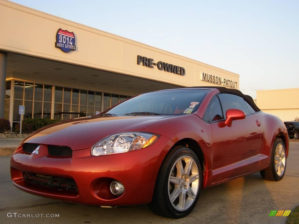 2007 Eclipse Spyder GT - Sunset Pearlescent / Terra Cotta photo #1