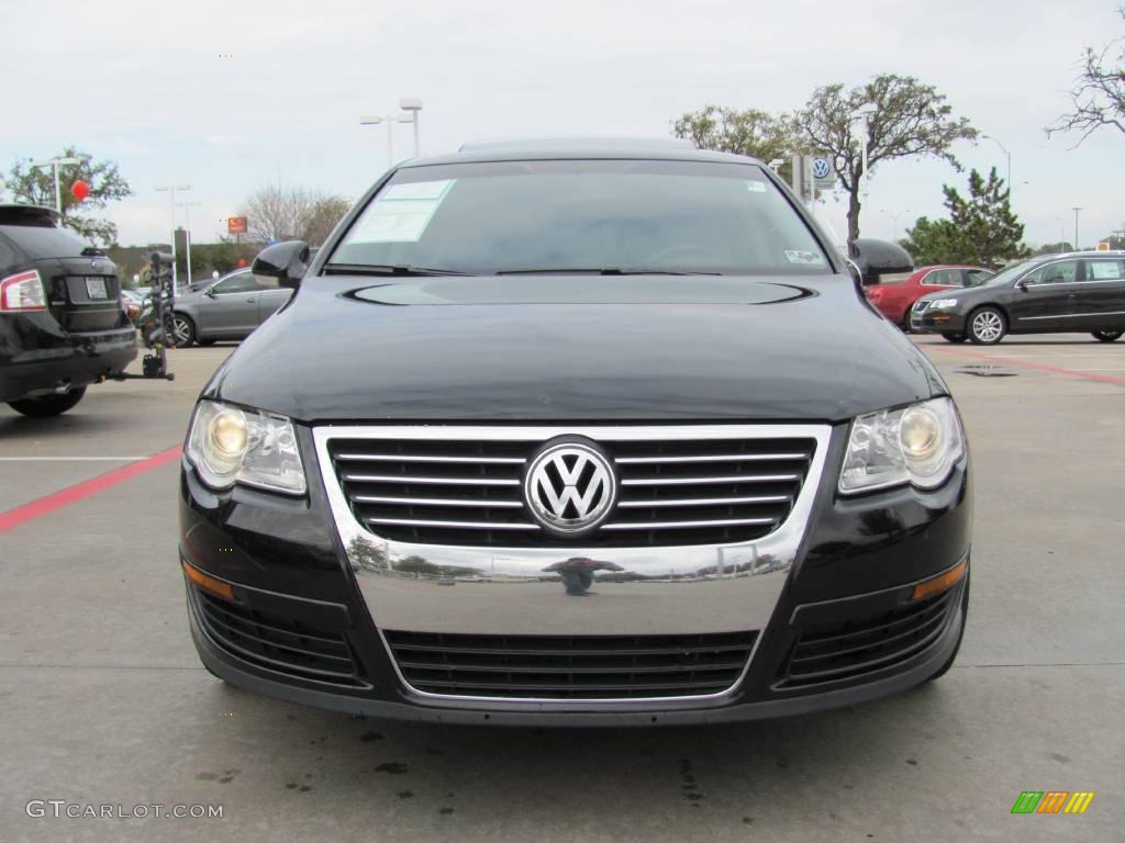 2007 Passat 2.0T Sedan - Deep Black / Black photo #8