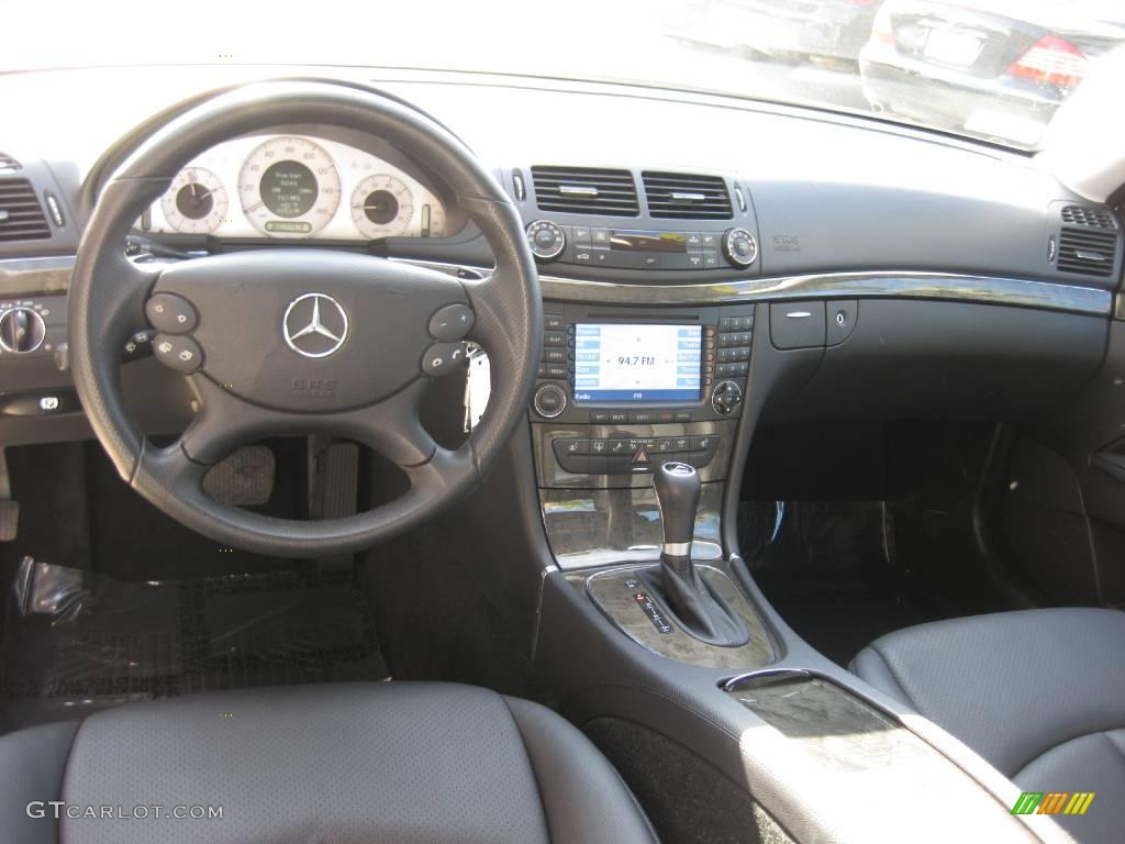 2008 E 350 Sedan - Iridium Silver Metallic / Black photo #23