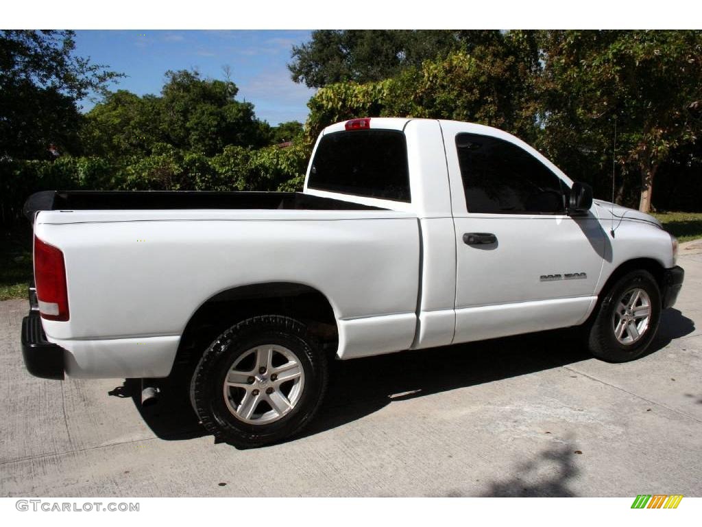 2006 Ram 1500 ST Regular Cab - Bright White / Medium Slate Gray photo #8