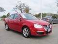 2008 Salsa Red Volkswagen Jetta SE Sedan  photo #7