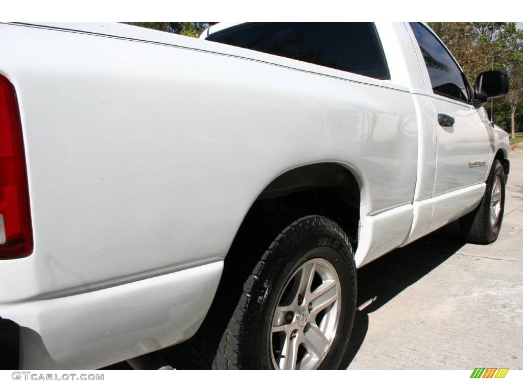 2006 Ram 1500 ST Regular Cab - Bright White / Medium Slate Gray photo #15