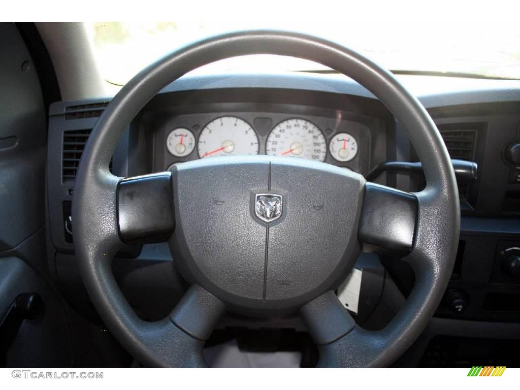 2006 Ram 1500 ST Regular Cab - Bright White / Medium Slate Gray photo #45