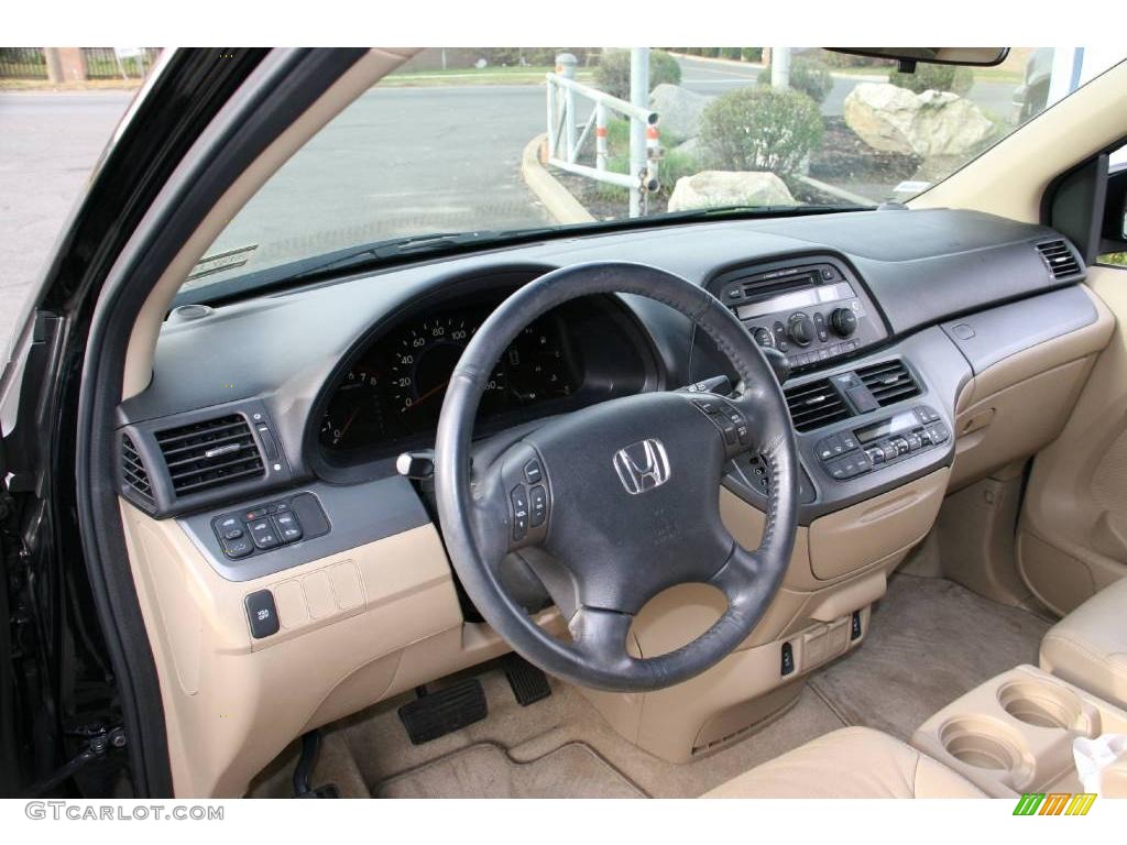 2007 Honda Odyssey EX-L Ivory Dashboard Photo #22132389