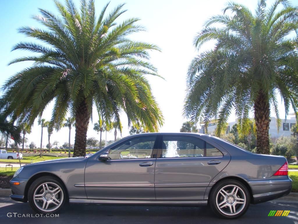 2006 S 500 Sedan - Flint Grey Metallic / Charcoal photo #1