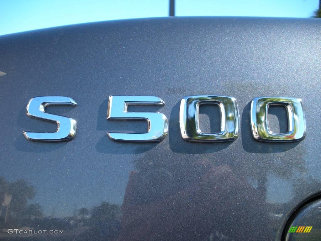 2006 S 500 Sedan - Flint Grey Metallic / Charcoal photo #9