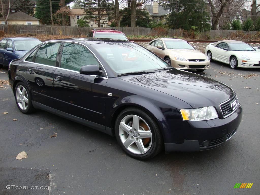 2003 A4 3.0 quattro Sedan - Ming Blue Pearl Effect / Platinum photo #5