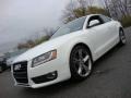 2009 Ibis White Audi A5 3.2 quattro Coupe  photo #2