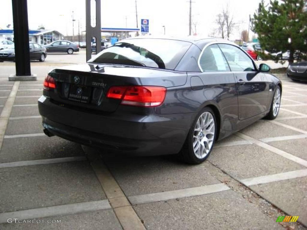 2008 3 Series 328i Convertible - Sparkling Graphite Metallic / Gray Dakota Leather photo #8