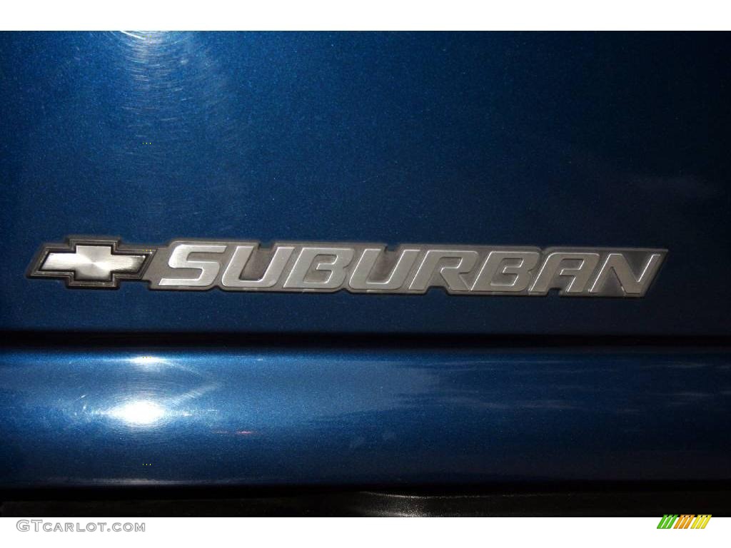 2002 Suburban 1500 LS 4x4 - Indigo Blue Metallic / Medium Gray/Neutral photo #58