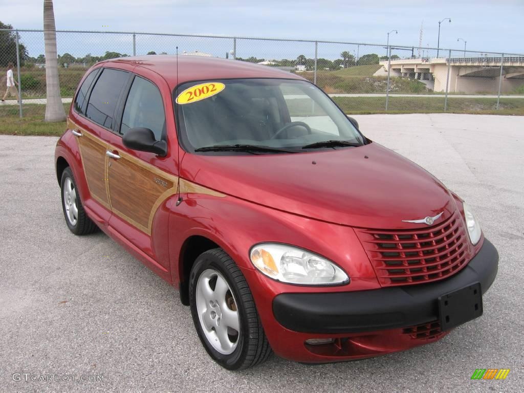 2002 PT Cruiser Touring - Inferno Red Pearlcoat / Taupe photo #1