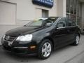 2008 Black Volkswagen Jetta SE Sedan  photo #2