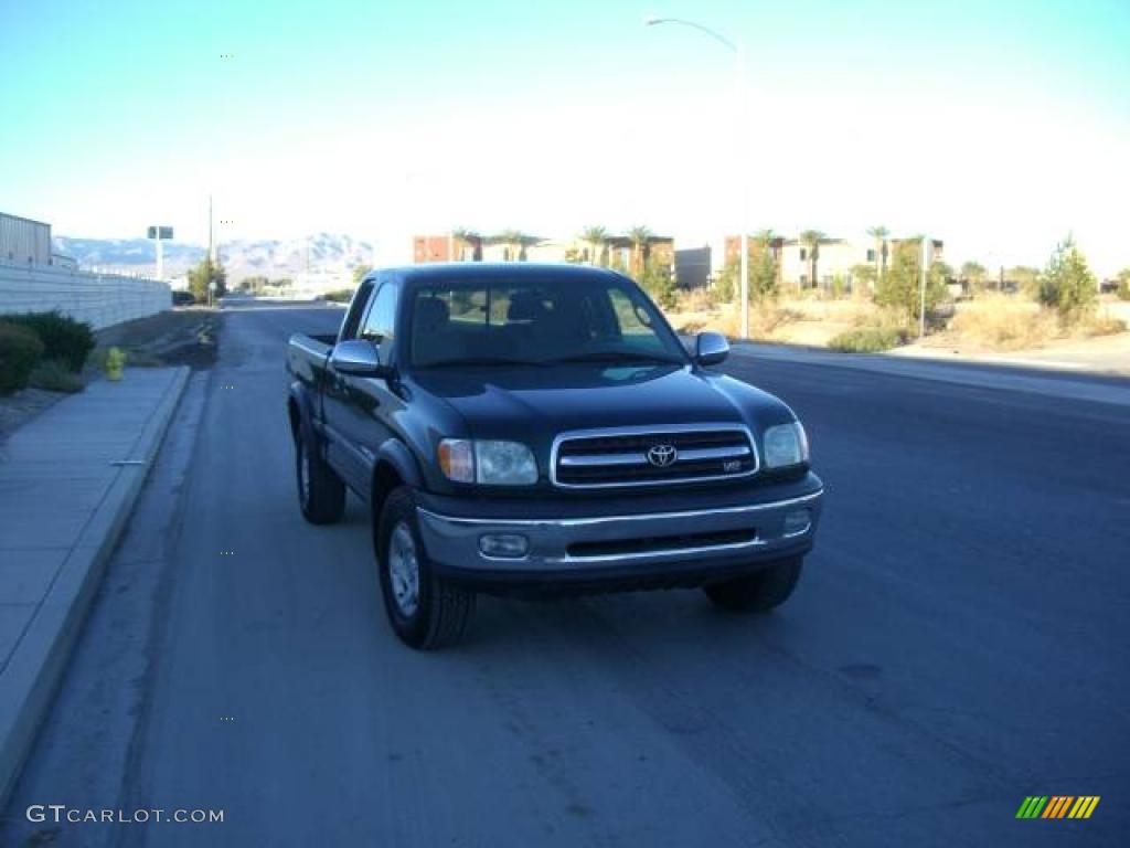 2000 Tundra SR5 Extended Cab - Imperial Jade Mica / Gray photo #1