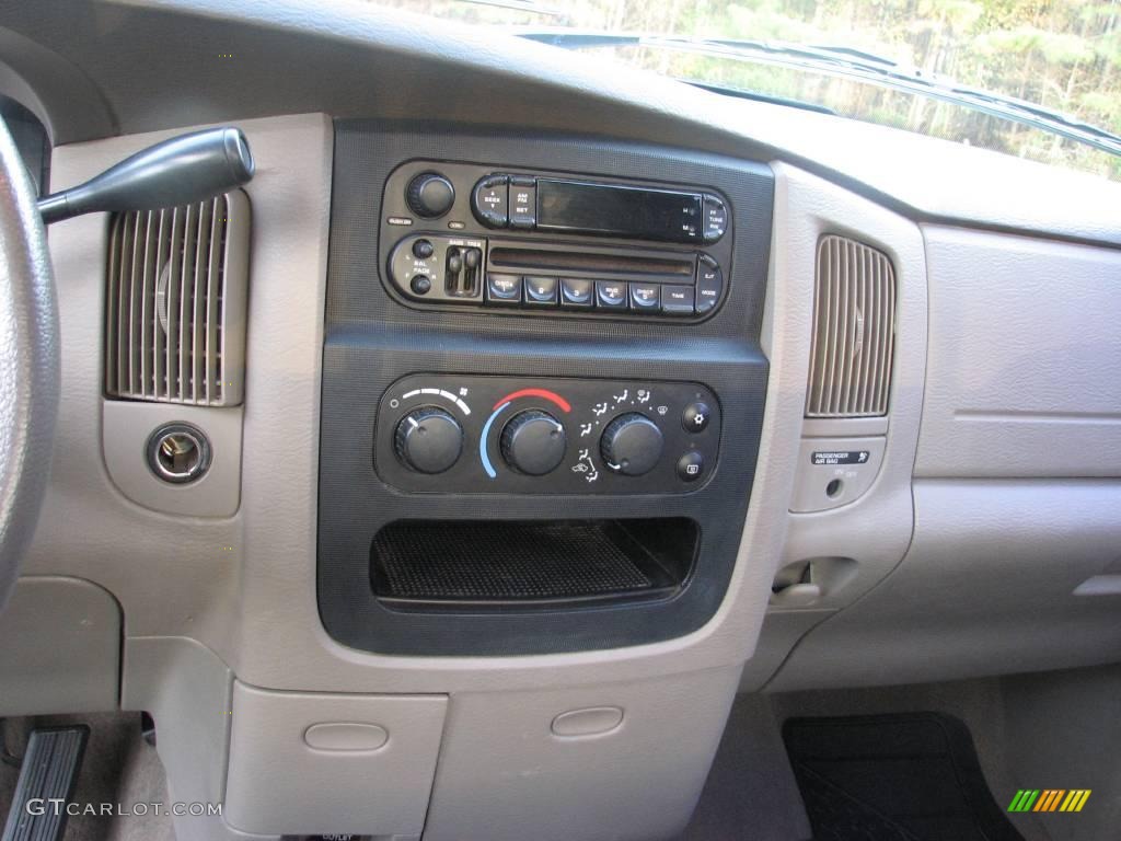 2004 Ram 1500 ST Regular Cab 4x4 - Atlantic Blue Pearl / Taupe photo #10