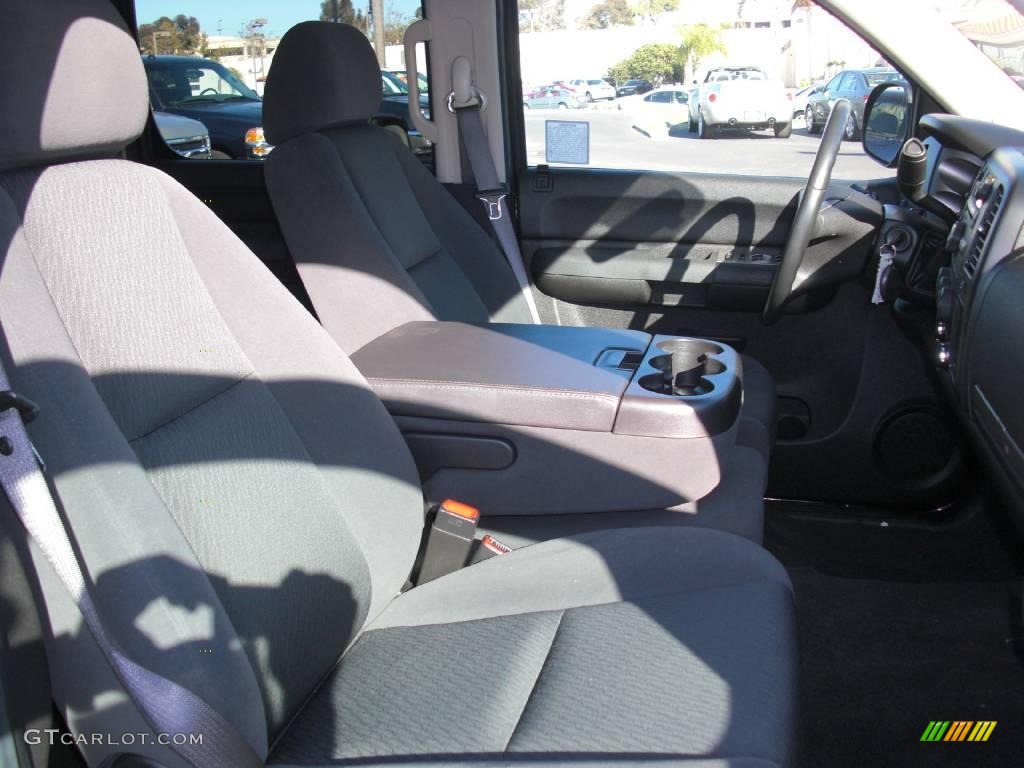 2009 Silverado 1500 LS Crew Cab - Black / Dark Titanium photo #4