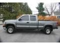 2001 Medium Charcoal Gray Metallic Chevrolet Silverado 2500HD LS Extended Cab 4x4  photo #3