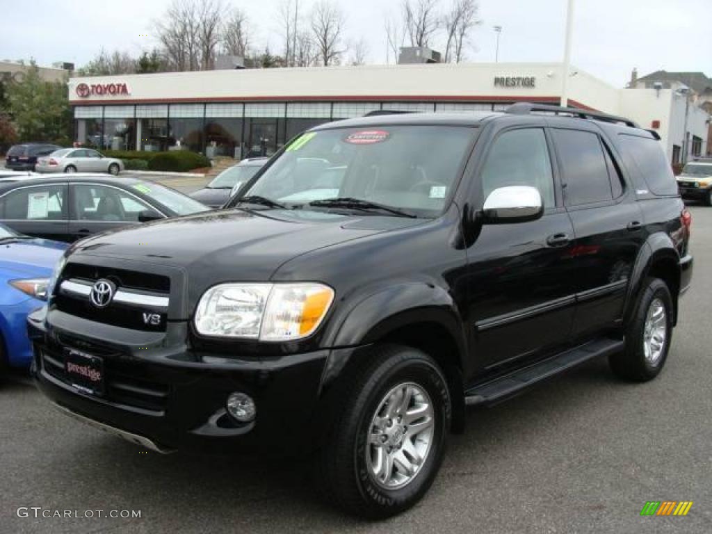 Black Toyota Sequoia