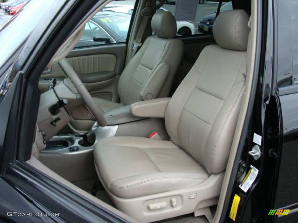 2007 Sequoia Limited 4WD - Black / Taupe photo #8