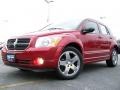 2007 Inferno Red Crystal Pearl Dodge Caliber R/T  photo #5