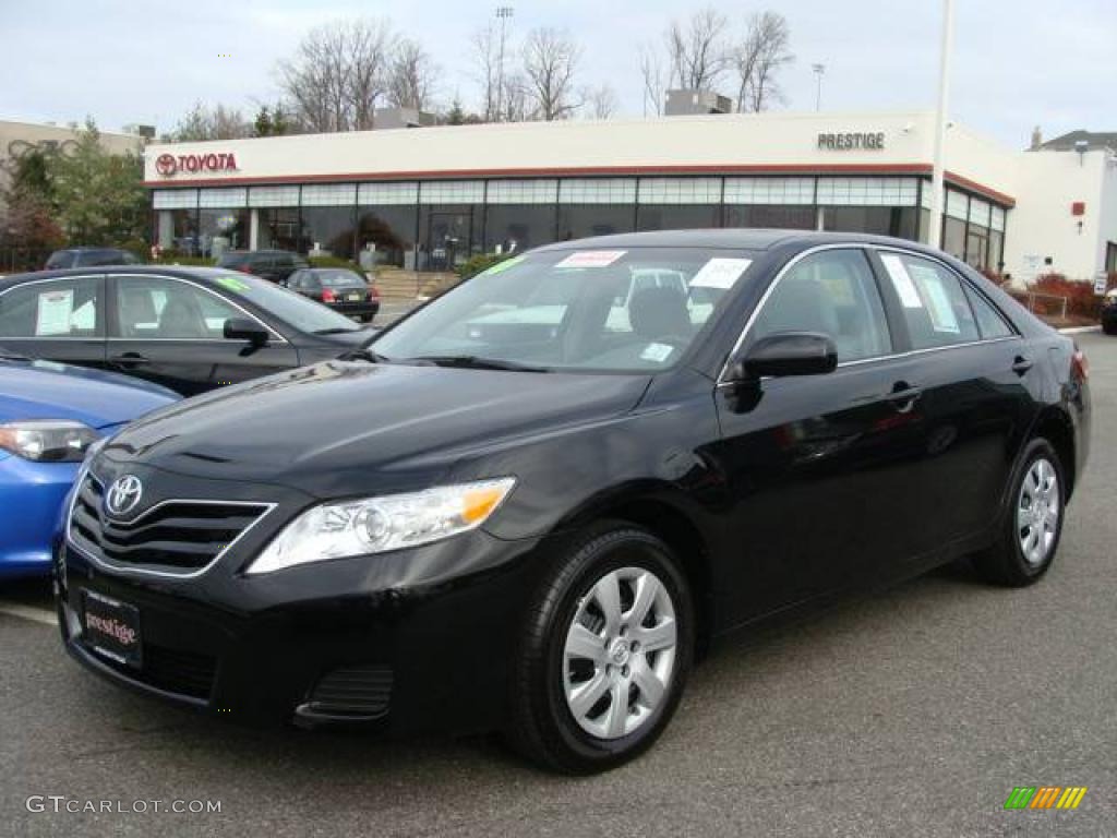 2010 Camry LE - Black / Ash Gray photo #1